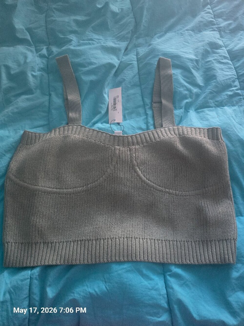 The Drop Knit Crop Tank